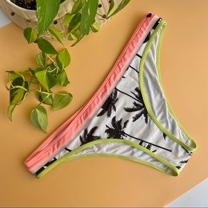 lepel from ASOS Cheeky Palm Tree Bikini Bottom